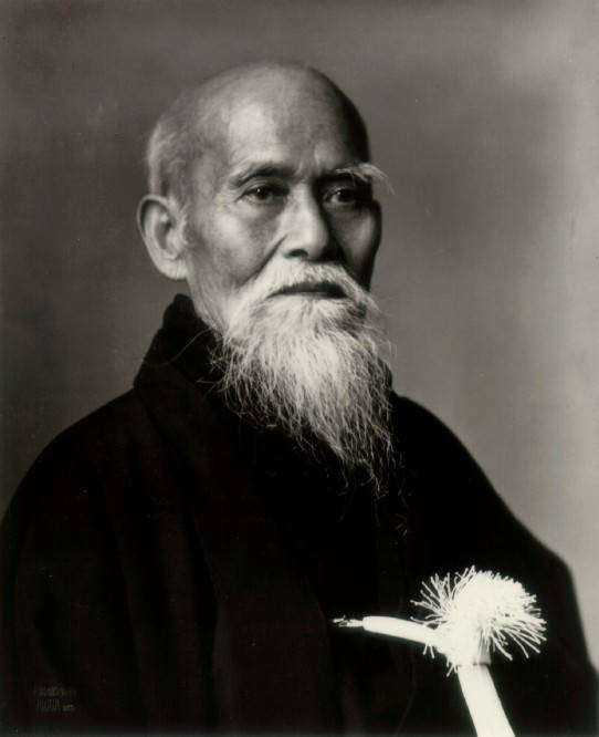 Picture of Morihei Ueshiba, O'Sensei